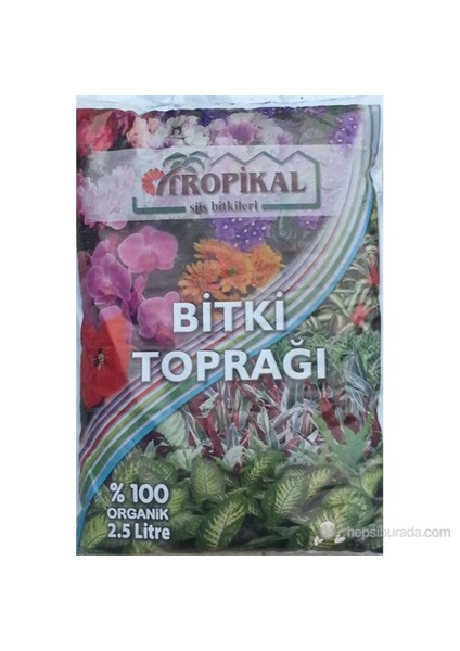 Fidanistanbul Tropikal Saksı Toprağı 2,5 Lt