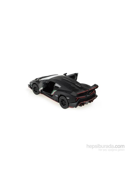 Lamborghini Veneno Çek Bırak 1/36 Die Cast Model Araç