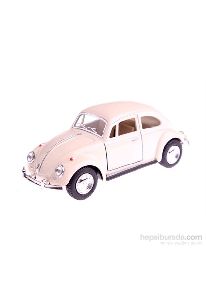 1967 Volkswagen Classical Beetle 1/32 Çek Bırak Die Cast Model Araç
