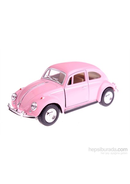 1967 Volkswagen Classical Beetle 1/32 Çek Bırak Die Cast Model Araç