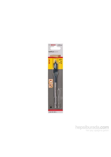 - Self Cut Speed Serisi Ahşap İçin Yaprak Matkap Ucu, Altıgen Şaftlı - 13 X 152 Mm fiyatları