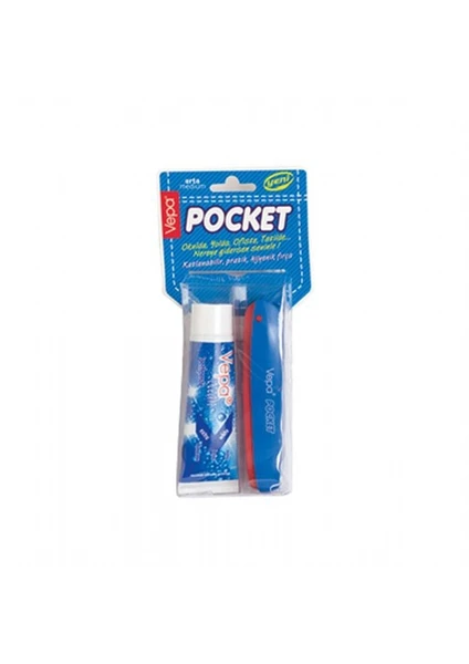 Pocket Diş Fırçası Macun Hediyeli