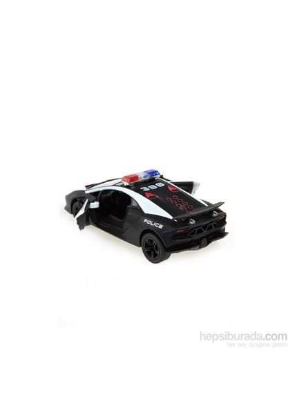 Lamborghini Sesto Elemento Çek Bırak 1/38 Die Cast Model Araç