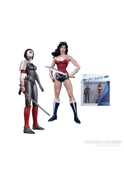 Justice League New 52 Wonder Woman Vs. Katana 2 Pack Figure