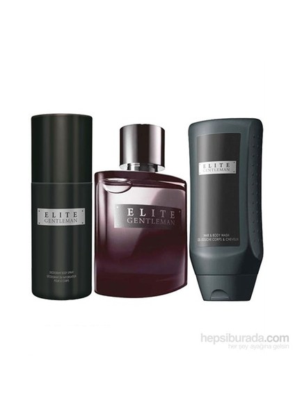 Elite Gentleman Parfüm Deodorant Şampuan