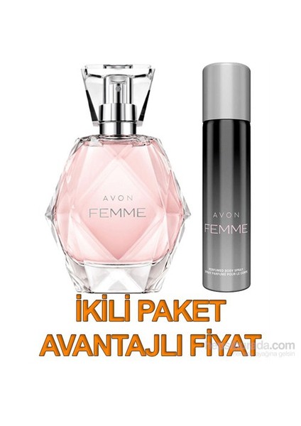Femme Edp Parfüm + Deodorant İkili Set fiyatları