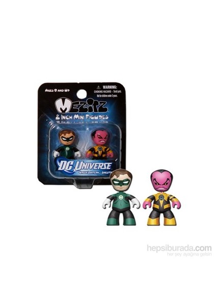 Dc Universe Mini Mez-İtz Green Lantern Sinestro 2'Li Figür Seti