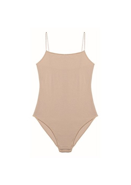 8121 Düz Penye Kumaşlı Body