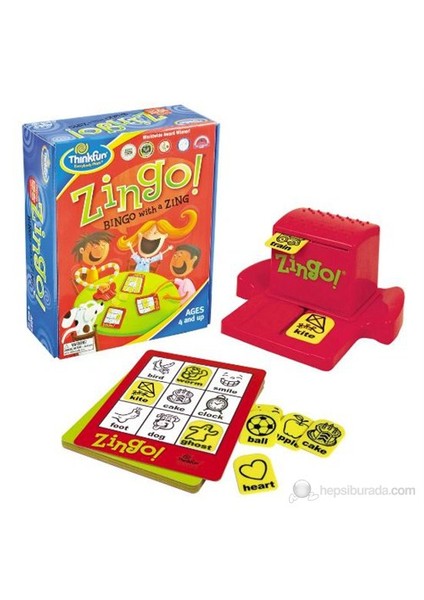 Zingo Bingo with a Zing İngilizce Akıl Oyunu