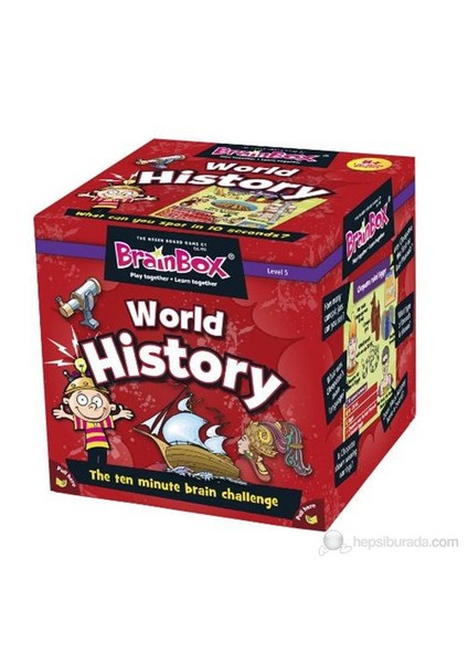 BrainBox Dünya Tarihi (World History) İngilizce Kelime Öğrenme