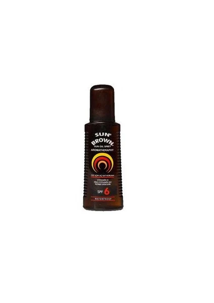 Sun Brown Sprey Güneş Yağı 6 Factor (200ml.)