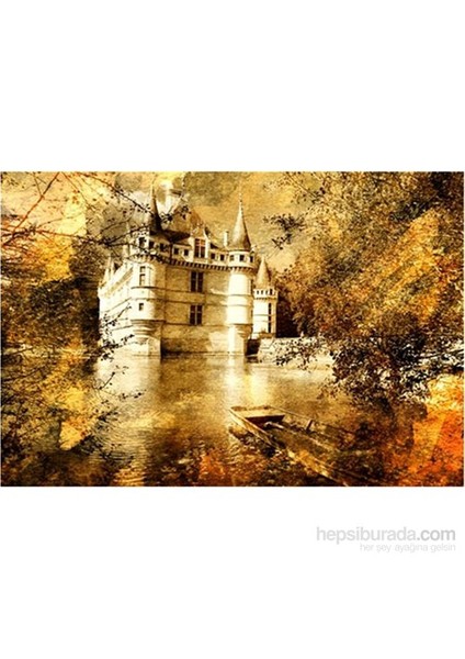 Gold Azay Le Rideau Şatosu - 500 Parça Puzzle