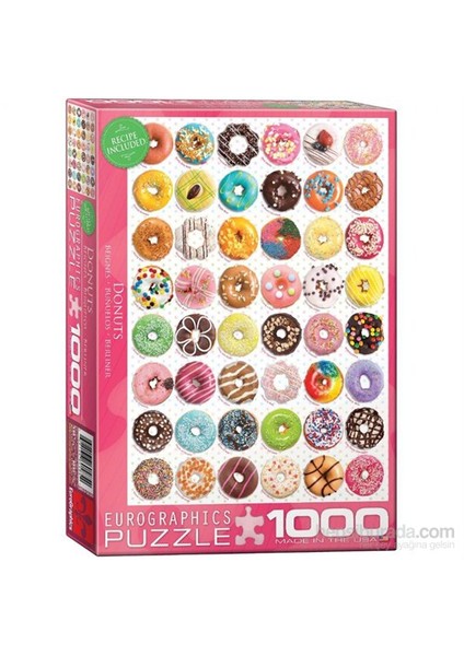 Puzzle 1000 Parça Donut Tops