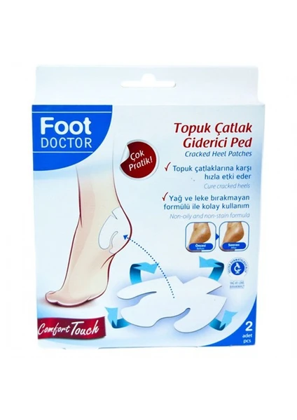 Foot Doctor  Ayak Topuk Çatlak Flasteri