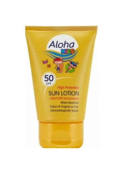 Spf50 Kids Sun Lotion 50 Ml - Çocuklar İçin Çanta Boyu Güneş Losyonu