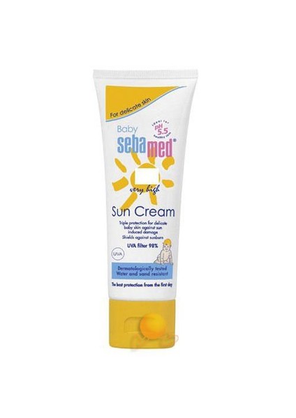 Sun 45 SPF Bebek Güneş Kremi 75 Ml