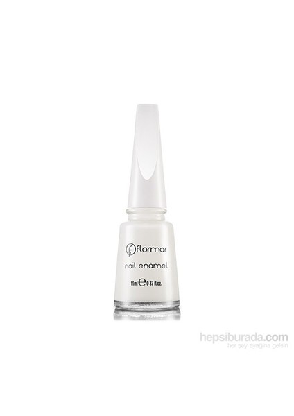 - Oje - Flormar Nail Enamel 319 White Dance 8690604013197 34000001