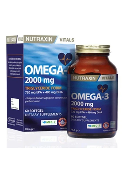 Omega-3 2000 Mg 60 Softgel