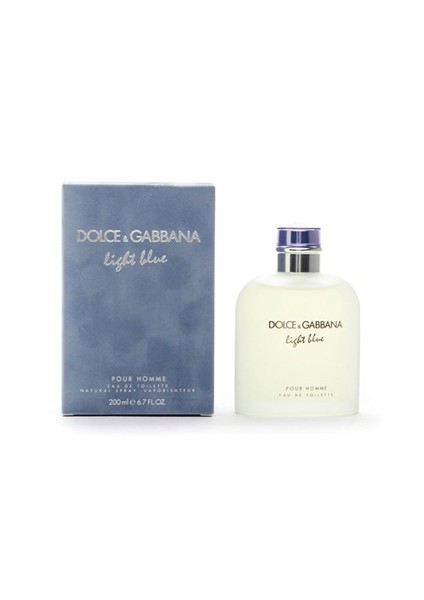 Dolce Gabbana Light Blue Pour Homme Edt 200 Ml Erkek Parfüm