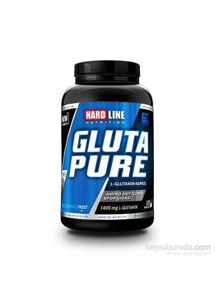 Hardline Nutrition Glutapure 120 Kapsül (Lglutamine)