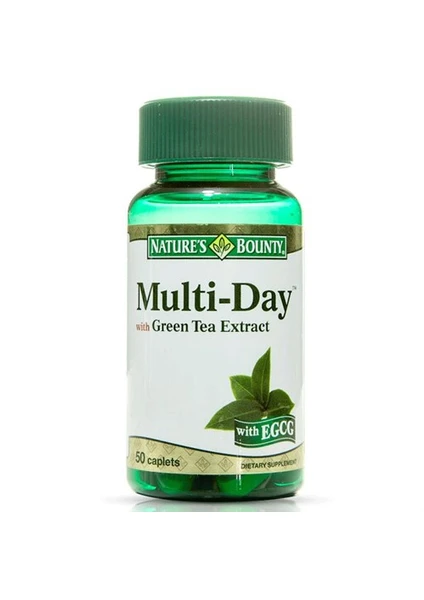 Nature's Bounty Multi-Day With Green Tea Extract 50 Tablet