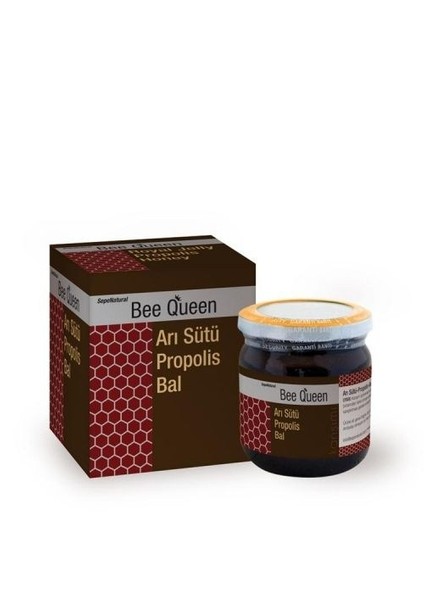 Bee Queen Arı Sütü + Propolis + Bal Karışımlı Macunu 230 Gr