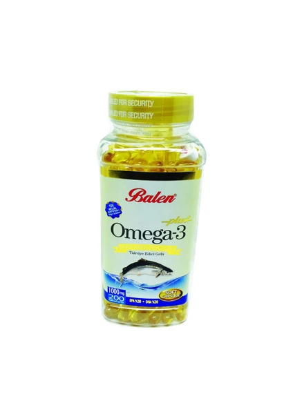 Omega 3 Derin Deniz Balık Yağı Kapsül 200 Kapsül