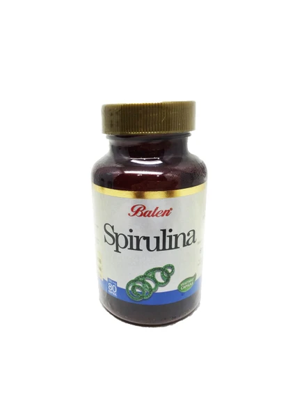 Spirulina (Mavi-Yeşil Alg) Kapsül