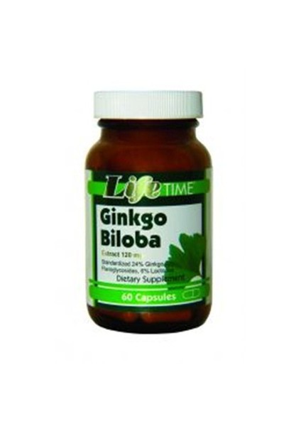 Life Time Ginkgo Biloba 120 mg Capsules