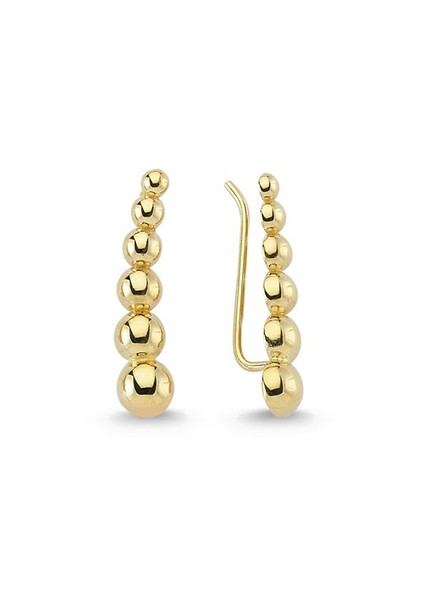 Altınsepeti Altın Toplu Earcuff Küpe As149kp