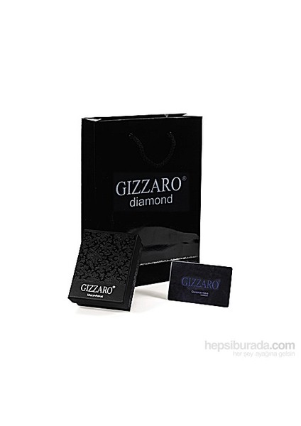 1.40 Karat Mavi Topaz, 0.03 Karat Pırlanta Kolye GMY106