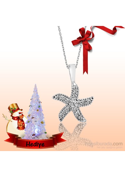 Gümüş Deniz Yıldızı Kolye