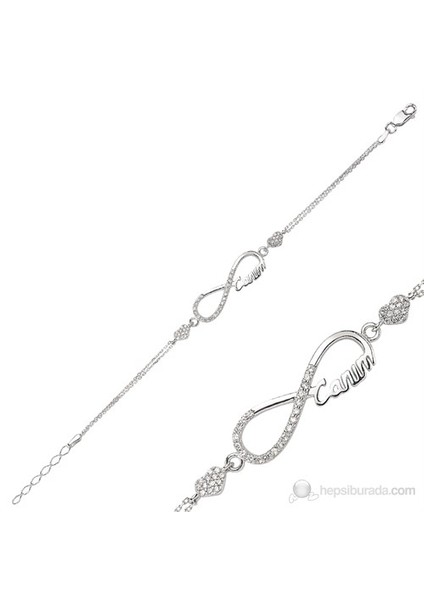Bayan Lili Kalpli Sonsuzluk Canım Bileklik