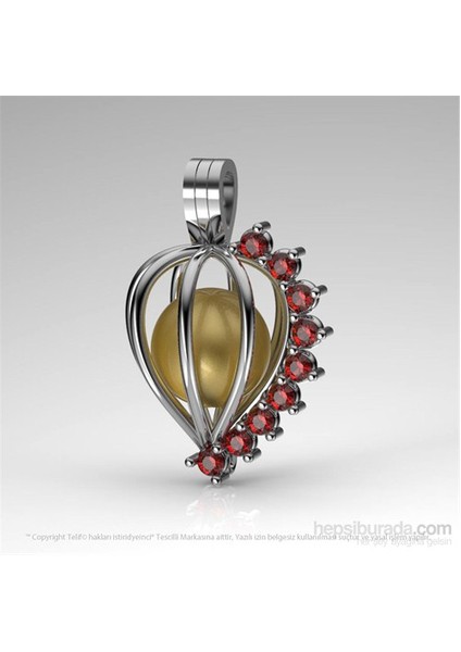 Efsane Yakut Kolye Seti ( 8-9 Mm Sarı Güney Denizi Aaa Kalite)