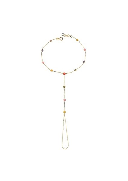 14 Ayar Altın Taşlı Şahmeran Bileklik fiyatları