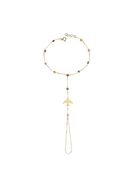 Altın Anka Kuşu Şahmeran Bileklik