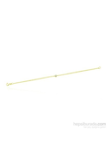 14 Ayar Altın Tektaş Bileklik fiyatları