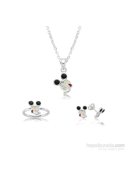 Gümüş Miki Mouse Çocuk Set 433225