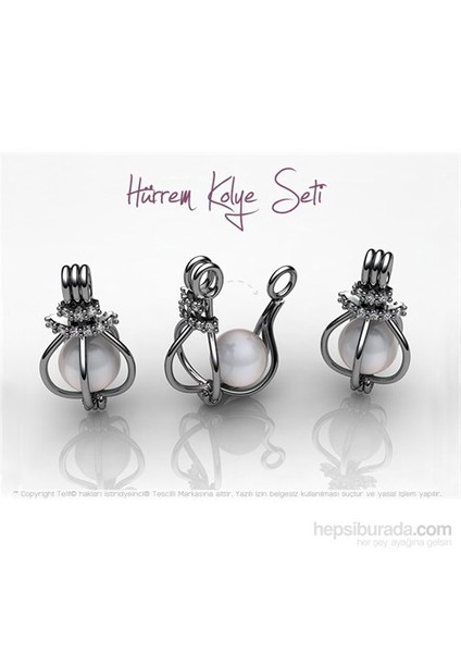 Hürrem Pırlanta Kolye Seti (G-Vvs1)