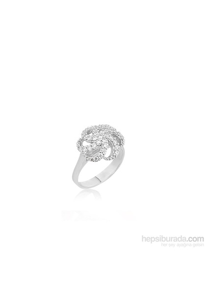 Gümüş Zirkon Taşlı Çiçek Set 438214 fiyatları