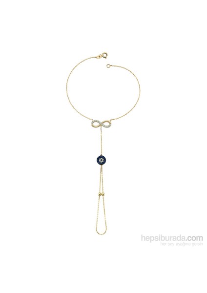 14 Ayar Altın Sonsuzluk Şahmeran Bileklik fiyatları