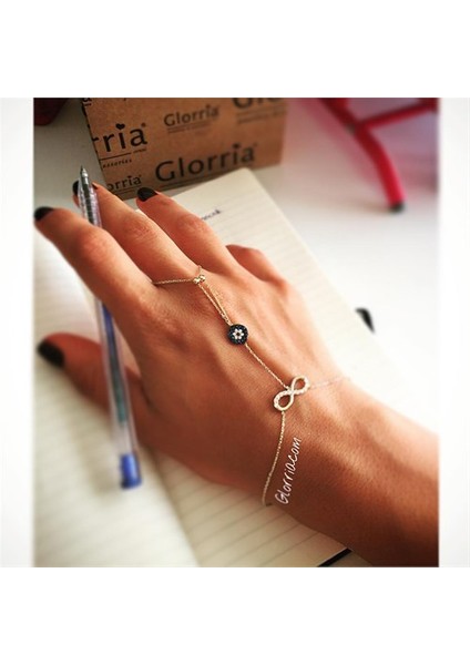 14 Ayar Altın Sonsuzluk Şahmeran Bileklik modelleri