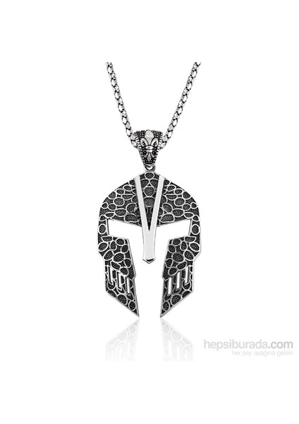 Bayan Lili Gümüş Gladyatör Kolye