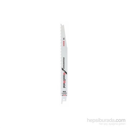 Bosch - Progressor Serisi Ahşap Ve Metal İçin Tilki Kuyruğu Bıçağı S 3456 Xf - 2'Li Paket