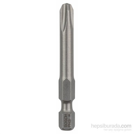 Bosch - 25'Li Paket - Ekstra Sert Seri Vidalama Ucu - Ph 3, 49 Mm
