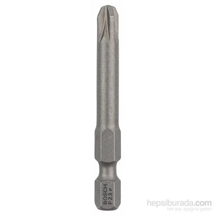 Bosch - 25'Li Paket - Ekstra Sert Seri Vidalama Ucu - Pz 3, 49 Mm