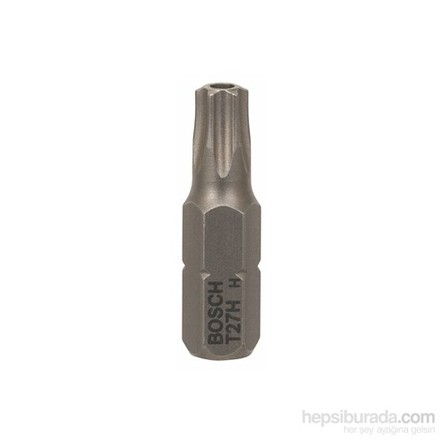 Bosch - 2'Li Paket - Ekstra Sert Seri T27H Security-Torx® Vidalama Ucu - T27H, 25 Mm