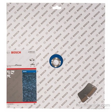Bosch - Standard Seri Taş İçin Elmas Kesme Diski - 350 X 20,00+25,40 X 3,1 X 10 Mm