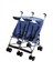 3030 İkiz Bebek Arabası - Indigo 1