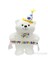 Papyonlu Happy Birthday Peluş Ayı 45 cm 1